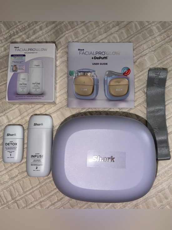 Shark Other - Shark FacialPro™ Glow + DePuffi At Home Facial System in Lilac